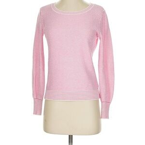 Talbots Pink Striped Sweater
